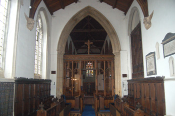 Interior looking west May 2010